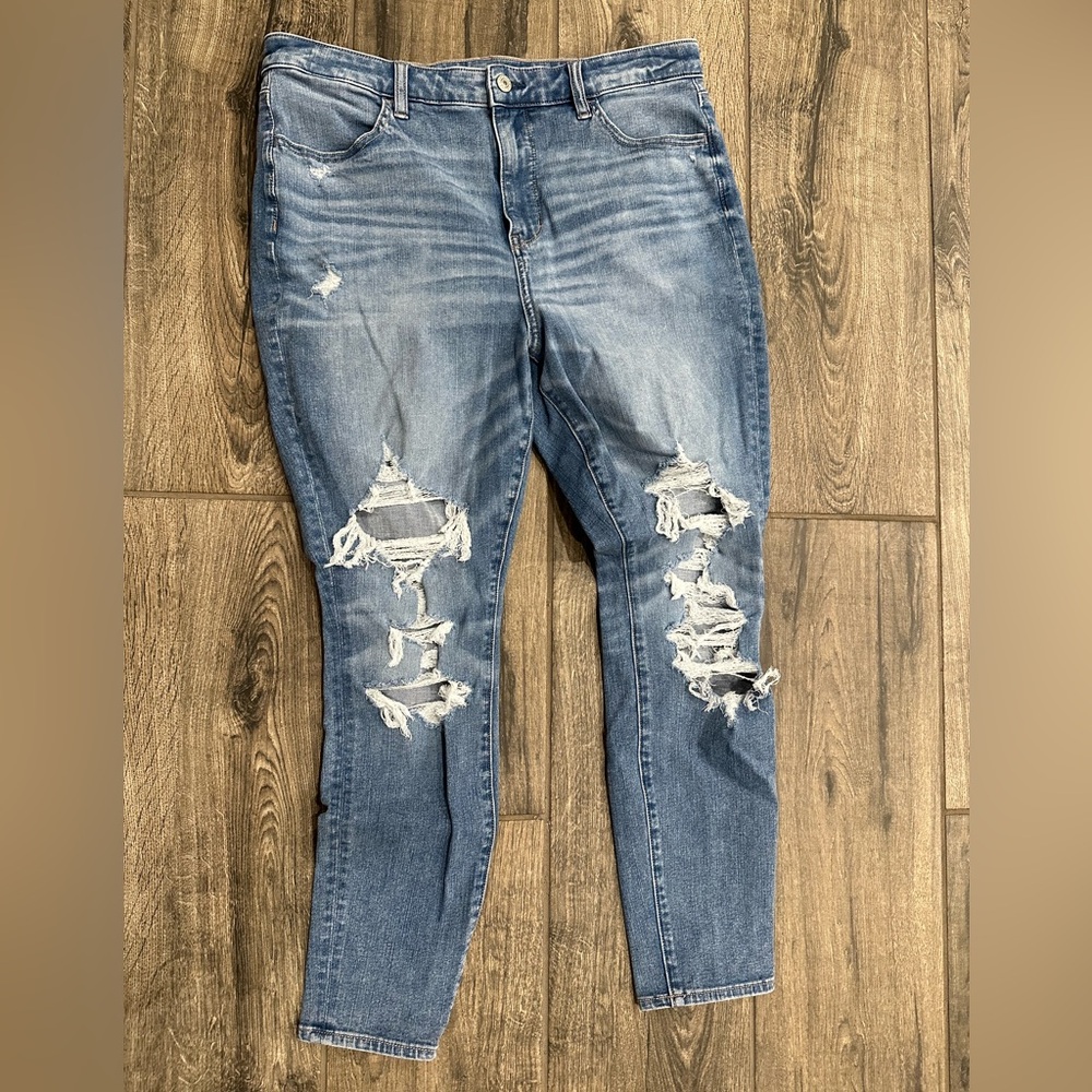 American Eagle jeans - super hi-rise jegging - size 16